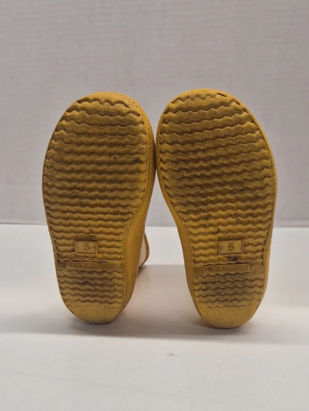 Hunter Kids First Classic Rain Boots Waterproof Pull On Yellow Baby Kid Youth 7